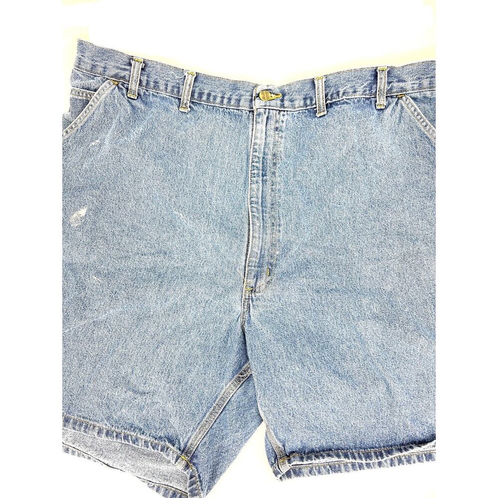 Carhartt Carpenter Jean Shorts Mens Size 50 Hammer Loop B28DPS 8” Inseam #5
